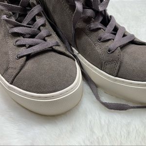 UGG high top Suede size 8